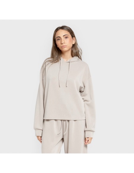 Sudadera capucha estilo modal mujer