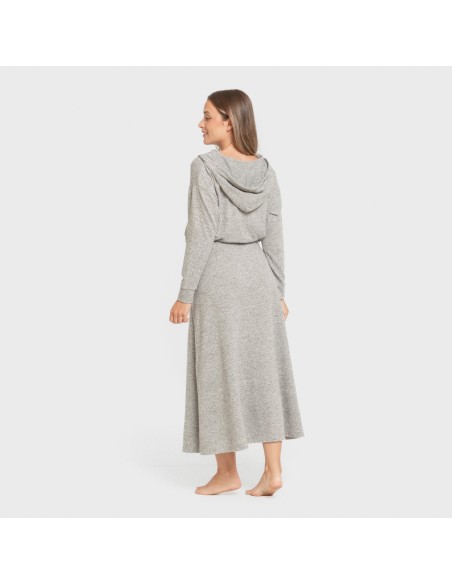 Falda midi evase new punto extra suave