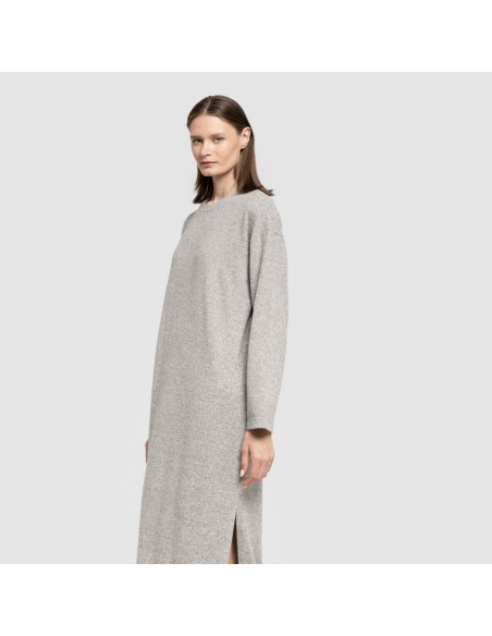 Vestido midi manga larga new punto extra suave