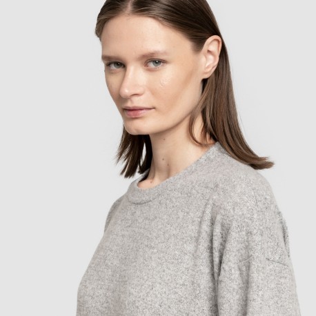 Vestido midi manga larga new punto extra suave