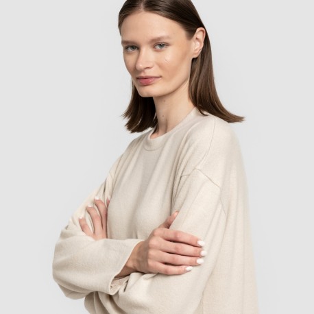 Vestido midi manga larga new punto extra suave