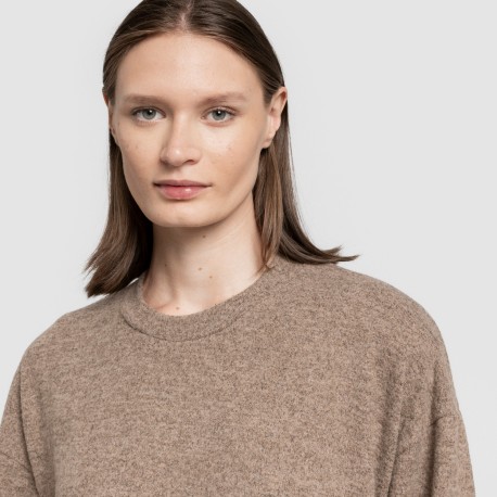 Vestido midi manga larga new punto extra suave