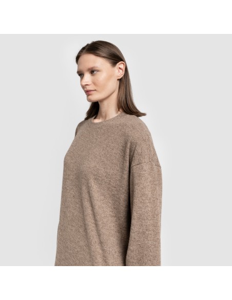 Vestido midi manga larga new punto extra suave