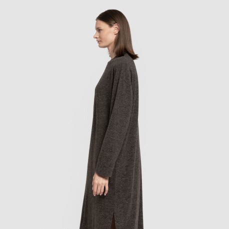 Vestido midi manga larga new punto extra suave