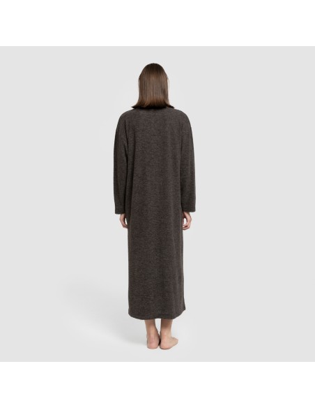 Vestido midi manga larga new punto extra suave