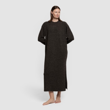 Vestido midi manga larga new punto extra suave