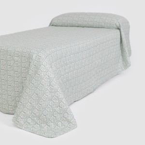 Colcha bouti Matilde verde seco