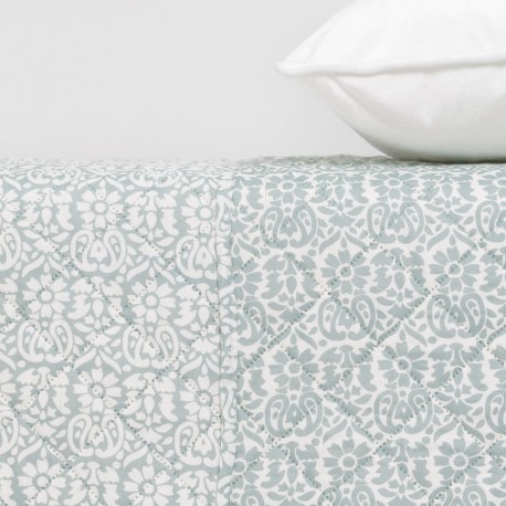 Colcha bouti Matilde verde seco