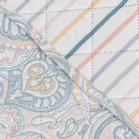 Colcha bouti Cachemir verde seco