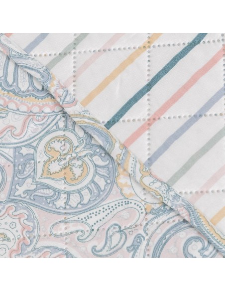 Colcha bouti Cachemir verde seco