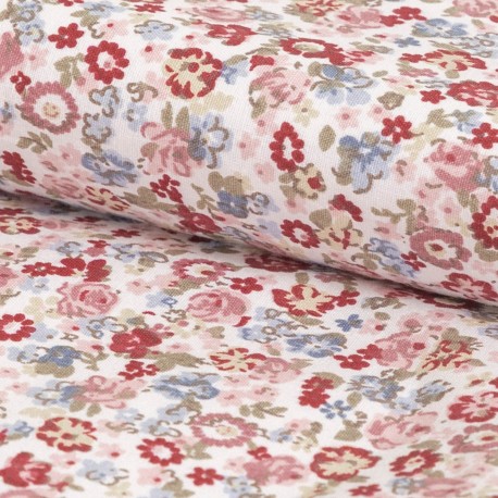 Funda nórdica algodón Alda rosa