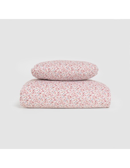 Funda nórdica algodón Alda rosa Funda nórdica algodón Alda rosa