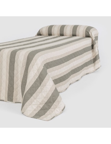 Colcha bouti Raya Calcuta verde seco