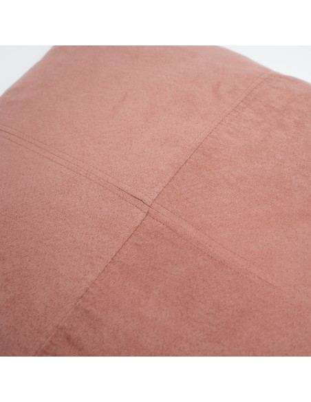 Cojín cuadrante Ante liso - funda + relleno