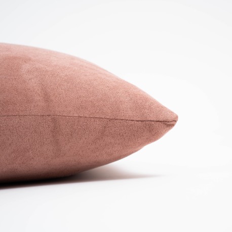 Cojín cuadrante Ante liso - funda + relleno