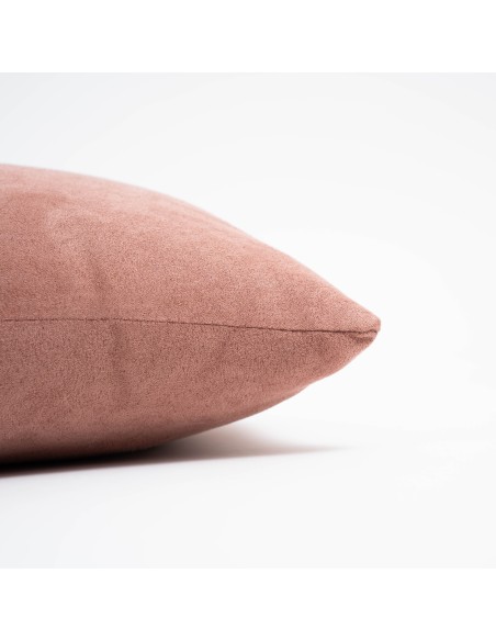 Cojín cuadrante Ante liso - funda + relleno