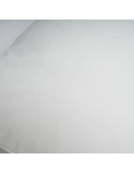 Cojín cuadrante terciopelo algodón liso - funda + relleno