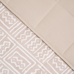 Colcha jacquard chenilla Vinuesa topo - 120gr 2