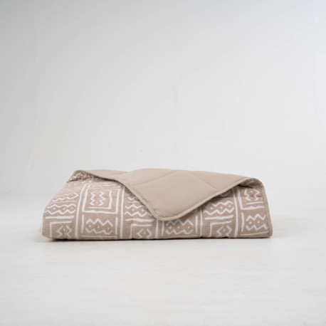 Colcha jacquard chenilla Vinuesa topo - 120gr