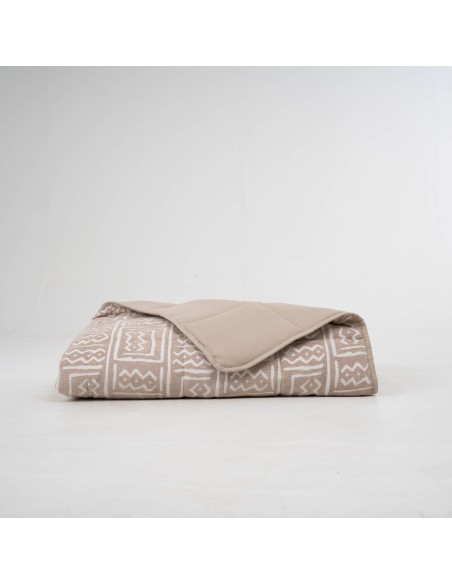 Colcha jacquard chenilla Vinuesa topo - 120gr