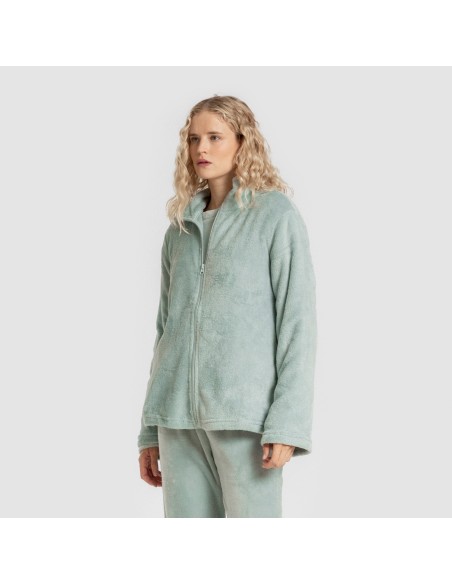 Sudadera coral mujer