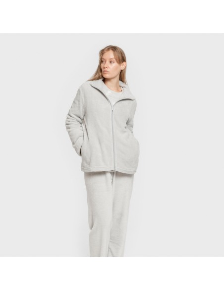 Sudadera coral mujer