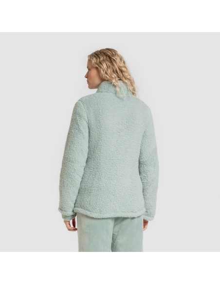 Sudadera sherpa mujer