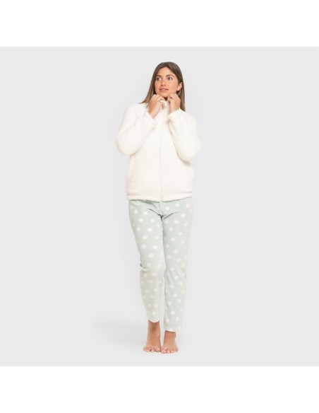 Sudadera sherpa mujer