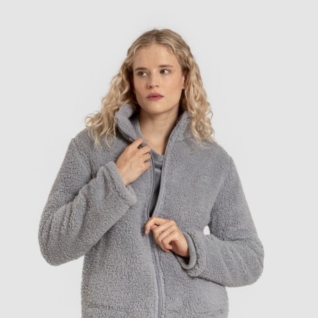 Sudadera sherpa mujer
