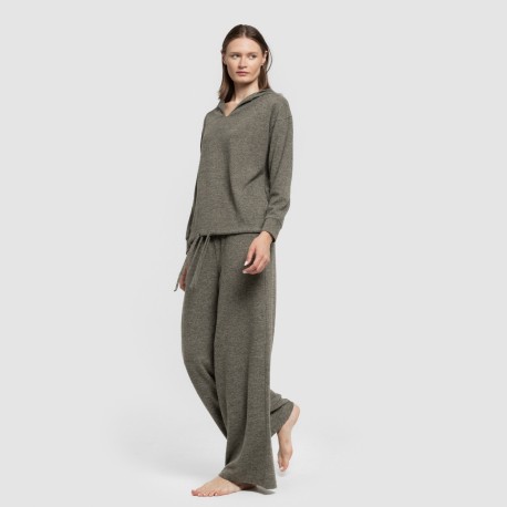 Pantalón largo ancho new punto extra suave