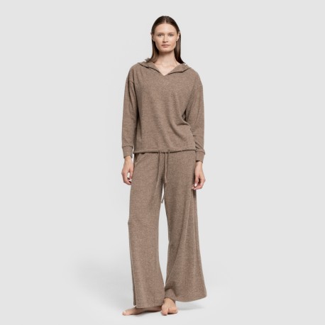 Pantalón largo ancho new punto extra suave