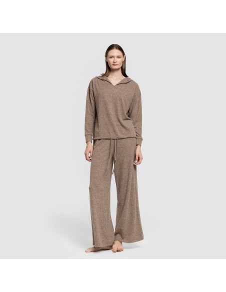 Pantalón largo ancho new punto extra suave Pantalón largo ancho new punto extra suave