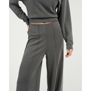 Pantalón largo pinzas estilo modal mujer 2