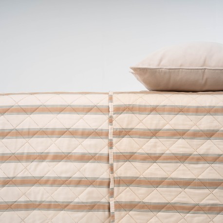 Colcha bouti Raya Sitges topo - verde seco