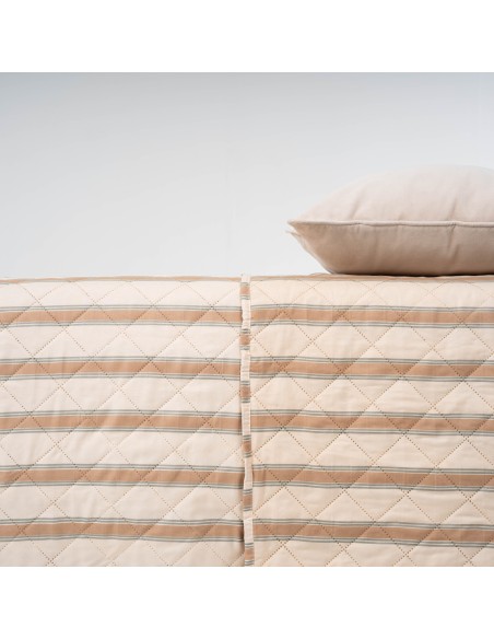 Colcha bouti Raya Sitges topo - verde seco