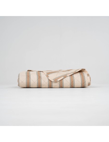 Colcha bouti Raya Sitges topo - verde seco