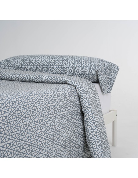 Funda nórdica algodón Galisteo indigo