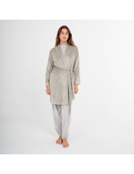 Bata terciopelo super soft lisa Bata terciopelo super soft lisa