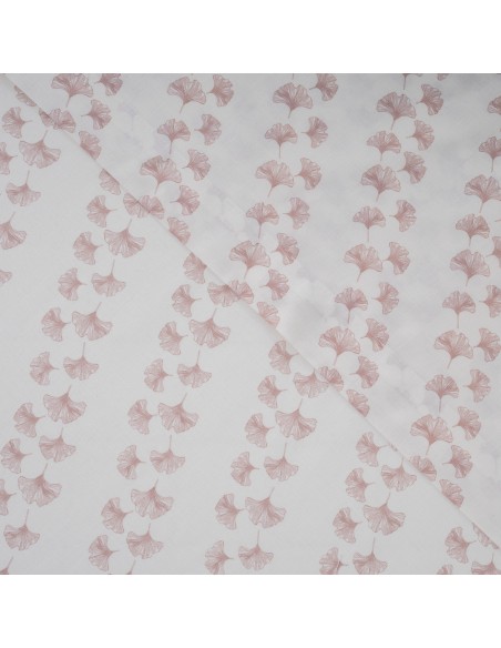 Juego de sábanas algodón Pureza rosa keike