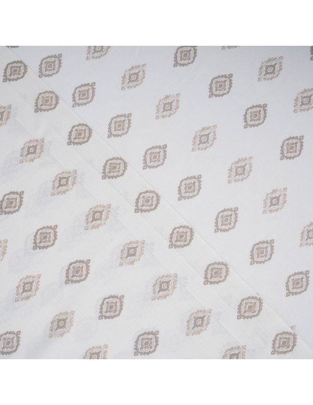 Juego de sábanas algodón Beretia gris claro