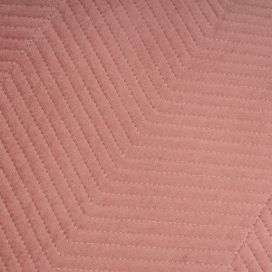 Cojín cuadrante terciopelo algodón Hungria liso 50x50 - funda + relleno 2