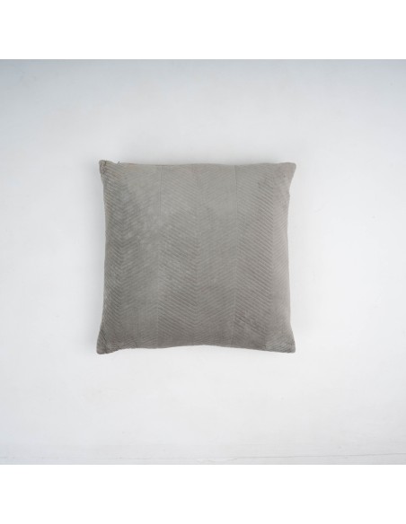 Cojín cuadrante terciopelo algodón Hungria liso 50x50 - funda + relleno Cojín cuadrante terciopelo algodón Hungria liso 50x50 - funda + relleno