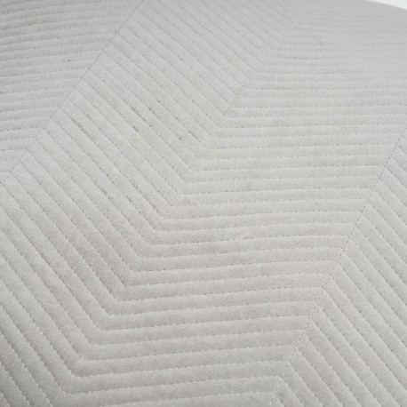 Cojín cuadrante terciopelo algodón Hungria liso 50x50 - funda + relleno