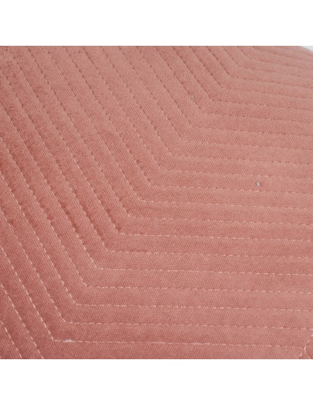 Cojín rectangular terciopelo algodón Hungria liso - funda + relleno