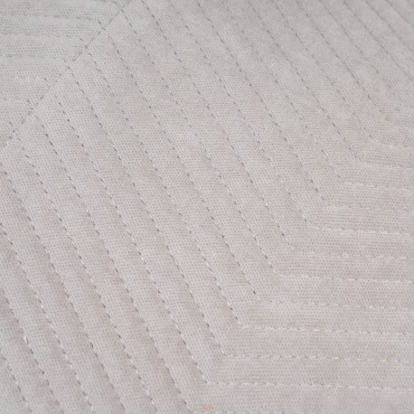 Cojín rectangular terciopelo algodón Hungria liso - funda + relleno