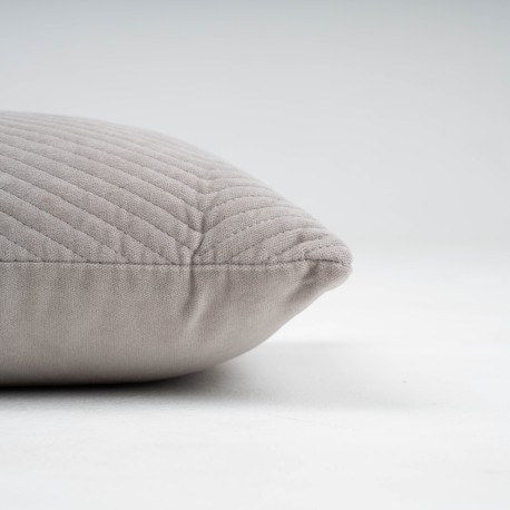 Cojín rectangular terciopelo algodón Hungria liso - funda + relleno