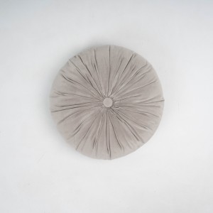 Cojín terciopelo algodón Oreo liso 40x40 - funda + relleno