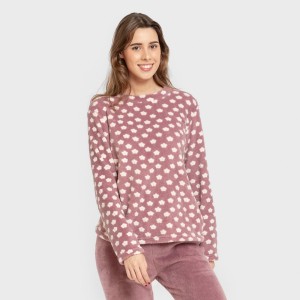 Pijama coral Berta berenjena
