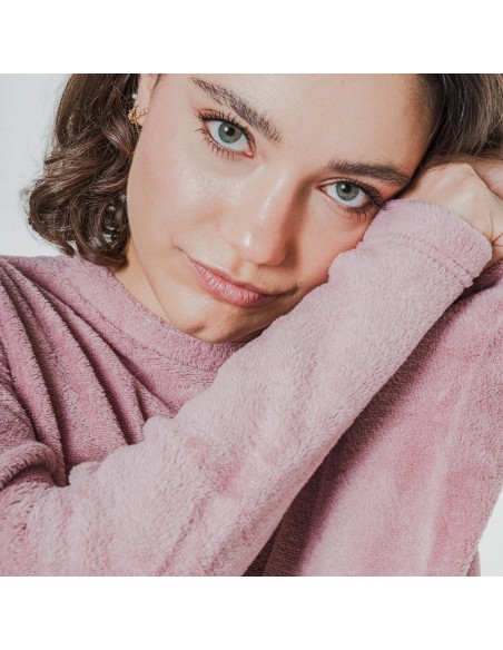 Pijama coral Raya Calendula rosa Pijama coral Raya Calendula rosa