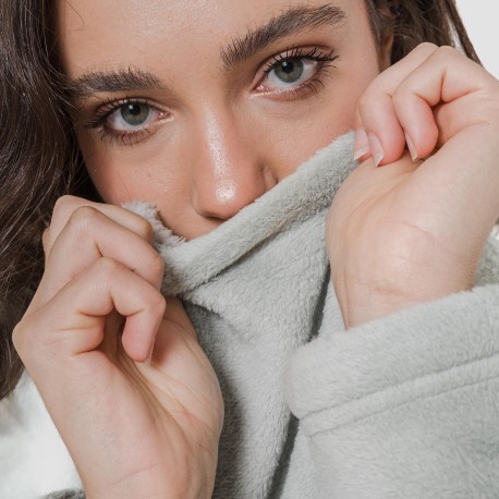 Pijama coral Orquidea verde